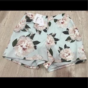 Ted Baker London butterfly floral shorts